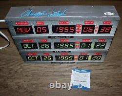 Christopher Lloyd Back To The Future 2 Doc signed Time Circuits Prop Beckett PSA