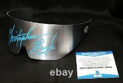 Christopher Lloyd Back To The Future 2 metal Signed Doc Glasses Prop Beckett