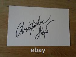 Christopher Lloyd Back To The Future Genuine Signed Autograph UACC / AFTAL