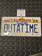 Christopher Lloyd Back To The Future Outatime Signed License Plate Beckett