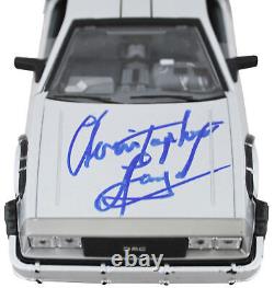 Christopher Lloyd Back To The Future Part 2 Signed Die Cast DeLorean JSA 2