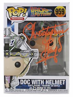 Christopher Lloyd Back To The Future Signed #959 Funko Pop Vinyl Figure BAS 1