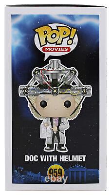 Christopher Lloyd Back To The Future Signed #959 Funko Pop Vinyl Figure BAS 1