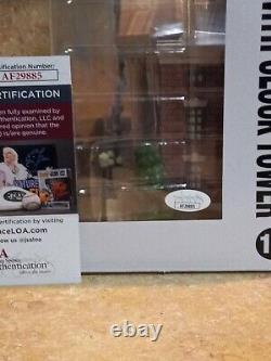 Christopher Lloyd Back To The Future signed Doc with Clock Funko Pop JSA AF29885