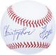 Christopher Lloyd Back To The Future Autographed Baseball