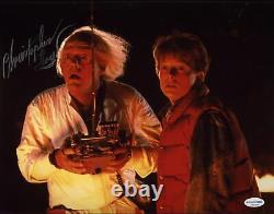 Christopher Lloyd Back to the Future AUTOGRAPH Signed'Doc' 11x14 Photo ACOA