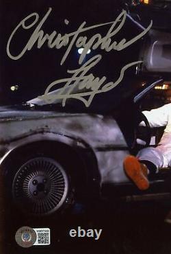 Christopher Lloyd Back to the Future Signed/Auto 8x10 Photo Beckett 163256