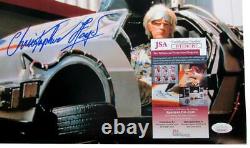 Christopher Lloyd Back to the Future Signed/Autographed 11x14 Photo JSA 159845