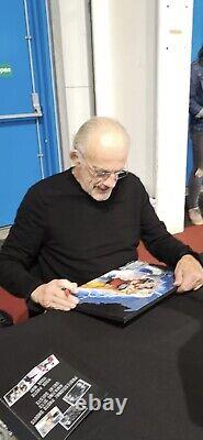 Christopher Lloyd Back to the Future one of a Kind Signed Canvas Art Painting