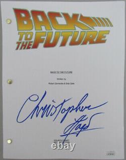 Christopher Lloyd (Doc Brown) Signed Back to the Future Movie Script (JSA COA)