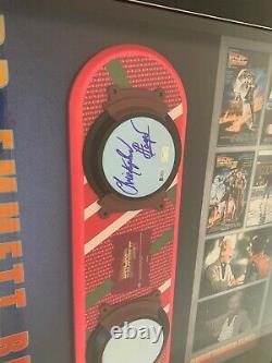 Christopher Lloyd Doc Brown signed Back to the future 2 Hoverboard RARE Beckett