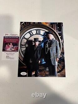 Christopher Lloyd Hand Signed 8x10 Color Photo Back to the Future JSA