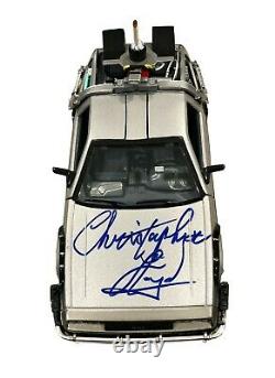 Christopher Lloyd Hand Signed Autographed Back To The Future Car And Beckett Coa