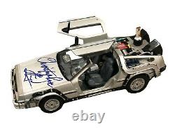 Christopher Lloyd Hand Signed Autographed Back To The Future Car And Beckett Coa