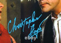 Christopher Lloyd/MJ Fox Signed Back to the Future 16x20 Close Photo- JSA WBlue