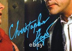 Christopher Lloyd/MJ Fox Signed Back to the Future 16x20 Close Photo- JSA WBlue