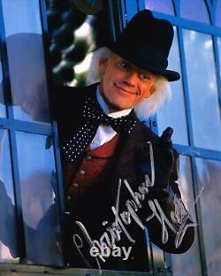 Christopher Lloyd SIGNED 10X8 Photo Back to the Future AFTAL COA (5111)