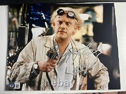 Christopher Lloyd SIGNED 8x10 Back to the Future Photo Beckett COA