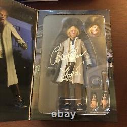 Christopher Lloyd SIGNED Neca Figure doc brown back to the future bttf fox rare