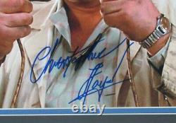 Christopher Lloyd Signed 11x14 Back to the Future Photo Framed JSA 161730