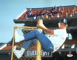 Christopher Lloyd Signed 11x14 Photo Back To The Future Angels Outfield Bas