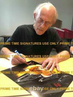 Christopher Lloyd Signed 11x14 Photo Back To The Future Doc Brown Auto Beckett D