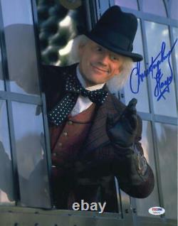 Christopher Lloyd Signed 11x14 Photo Back To The Future Doc Brown Psa Coa B