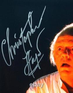 Christopher Lloyd Signed 16x20 Photo Back to the Future with Marty- JSA Auth S