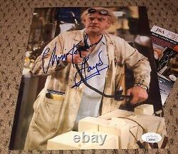 Christopher Lloyd Signed 8x10 Photo Autograph Jsa Back To The Future Bttf Doc