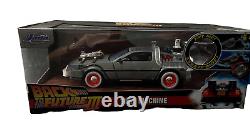 Christopher Lloyd Signed Auto Back To The Future 124 Delorean Diecast Beckett