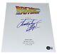 Christopher Lloyd Signed Auto Back To The Future Movie Script Doc Brown Bas Coa