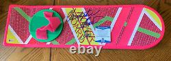 Christopher Lloyd Signed/Auto Back to the Future 11 Scale Hoverboard Beckett