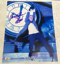 Christopher Lloyd Signed Autograph 11x14 Photo Back to the Future Beckett BAS B