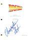 Christopher Lloyd Signed Autograph Back To The Future Movie Script Doc Brown