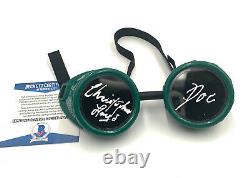 Christopher Lloyd Signed Autograph Goggles Doc Back To The Future Beckett Bas
