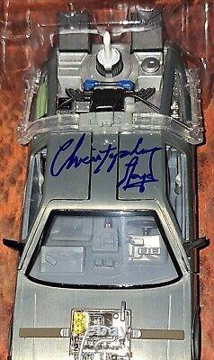 Christopher Lloyd Signed Autographed Delorean 124 Car Beckett COA