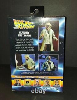 Christopher Lloyd Signed Autographed Doc Brown Neca Beckett BAS COA