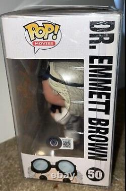 Christopher Lloyd Signed Autographed Funko Pop Back To The Future Dr. Emmitt