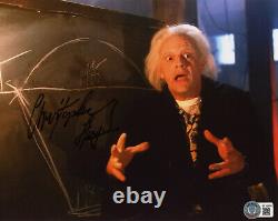 Christopher Lloyd Signed BAS COA 8X10 Back To The Future Photo Auto Autographed