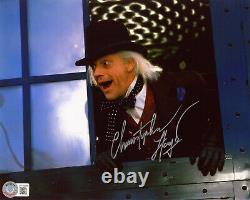 Christopher Lloyd Signed BAS COA 8X10 Doc Brown Photo Auto Autographed Beckett