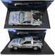 Christopher Lloyd Signed Back To The Future 124 Scale Jada Time Machine -ss Coa
