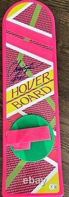 Christopher Lloyd Signed Back To The Future 2 Hoverboard BAS COA