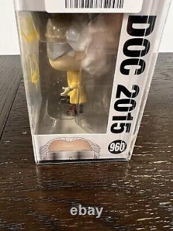 Christopher Lloyd Signed Back To The Future Doc 2015 Funko POP #960 BTTF Beckett