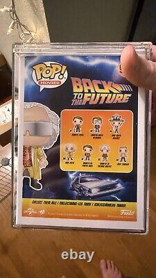 Christopher Lloyd Signed Back To The Future Doc 2015 Funko Pop Figure #960 Jsa