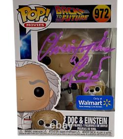Christopher Lloyd Signed Back To The Future Doc Brown Funko 972 Beckett 1