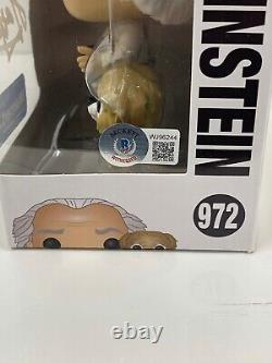 Christopher Lloyd Signed Back To The Future Doc Brown Funko 972 Beckett 12