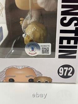 Christopher Lloyd Signed Back To The Future Doc Brown Funko 972 Beckett 15