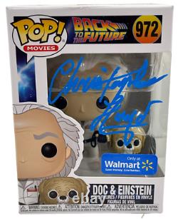 Christopher Lloyd Signed Back To The Future Doc Brown Funko 972 Beckett 19