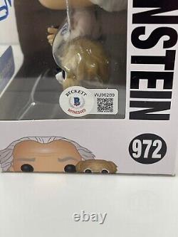 Christopher Lloyd Signed Back To The Future Doc Brown Funko 972 Beckett 19