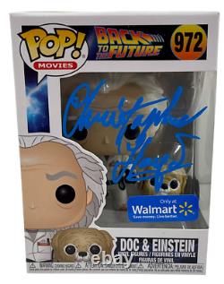 Christopher Lloyd Signed Back To The Future Doc Brown Funko 972 Beckett 22